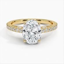 Secret Garden Adorned Gallery Diamond Ring