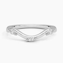 Willow Contour Diamond Ring