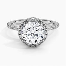 Waverly Halo Diamond Engagement Ring