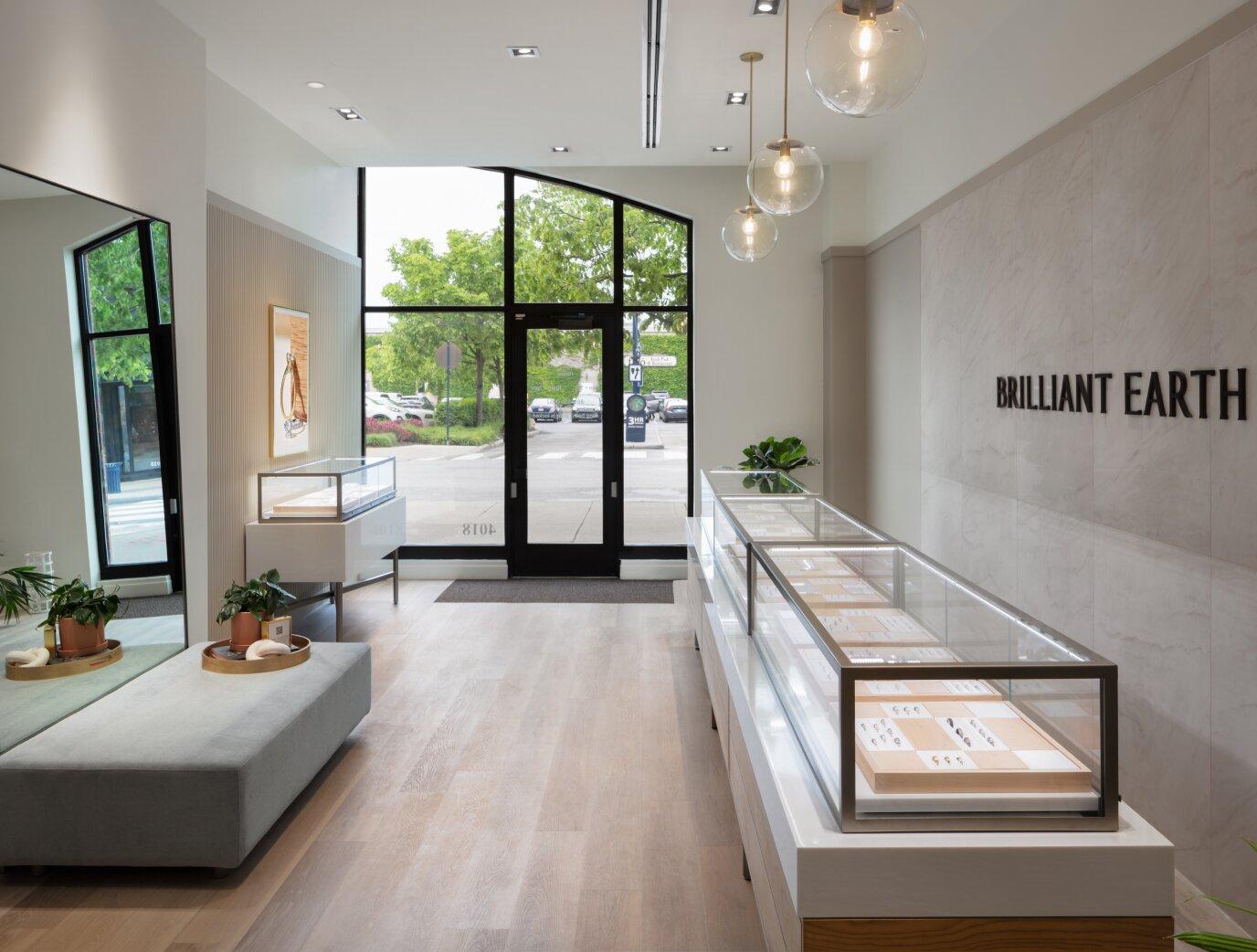 Brilliant Earth showroom located in Columbus, Ohio.