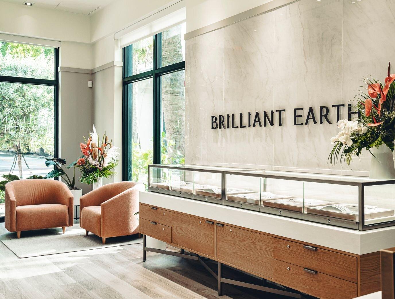 Brilliant Earth showroom located in Miami, Florida.