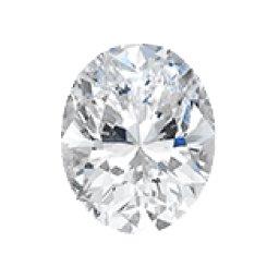 Loose lab oval diamond