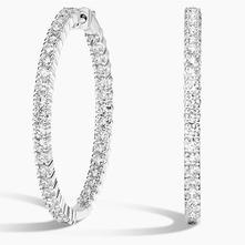 Perfect Luxe Hoop Lab Grown Diamond Earrings (2 7/8 ct. tw.)