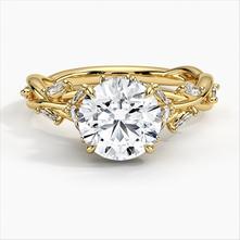 Secret Garden Diamond Engagement Ring