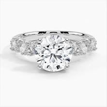 Olivetta Diamond Engagement Ring