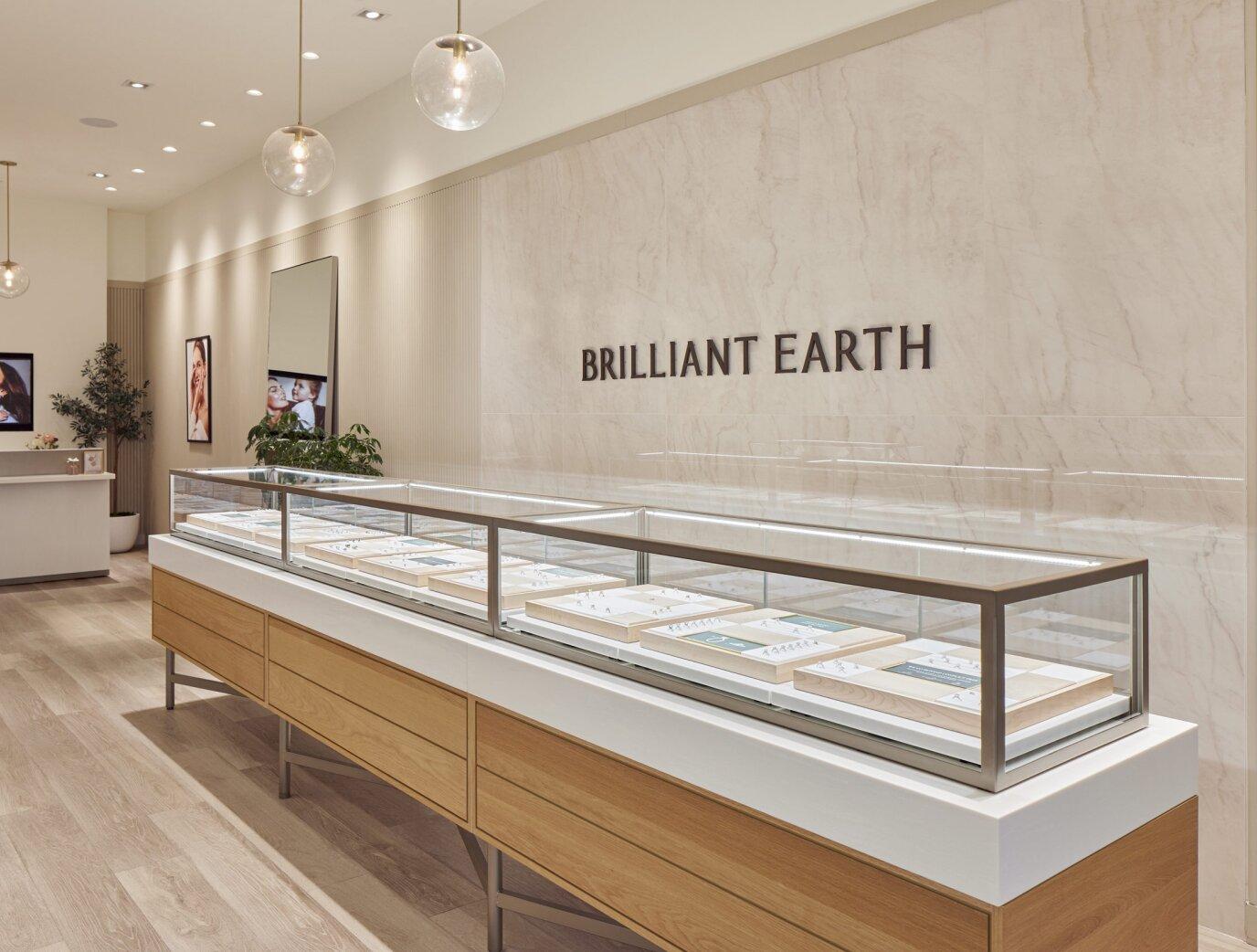 Brilliant Earth showroom located in Brooklyn, New York.