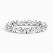 Riviera Eternity Lab Diamond Wedding Ring