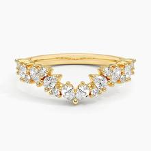 Olivetta Contour Lab Diamond Ring