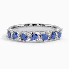 Olivetta Sapphire and Diamond Ring