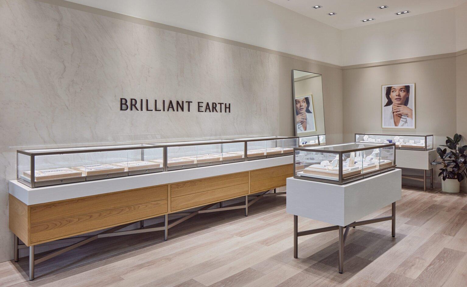 Brilliant Earth showroom located in Tampa, Florida.