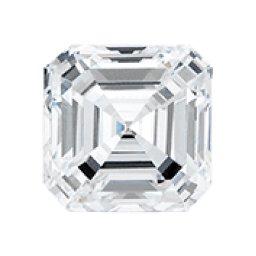 Loose lab asscher diamond