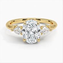 Secret Garden Gallery Three Stone Diamond Ring