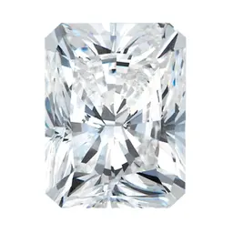 Loose radiant diamond