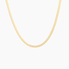 Dezi 16 in. Herringbone Necklace (2.8mm)