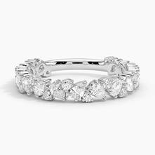 Olivetta Three-Quarter Coverage Diamond Ring