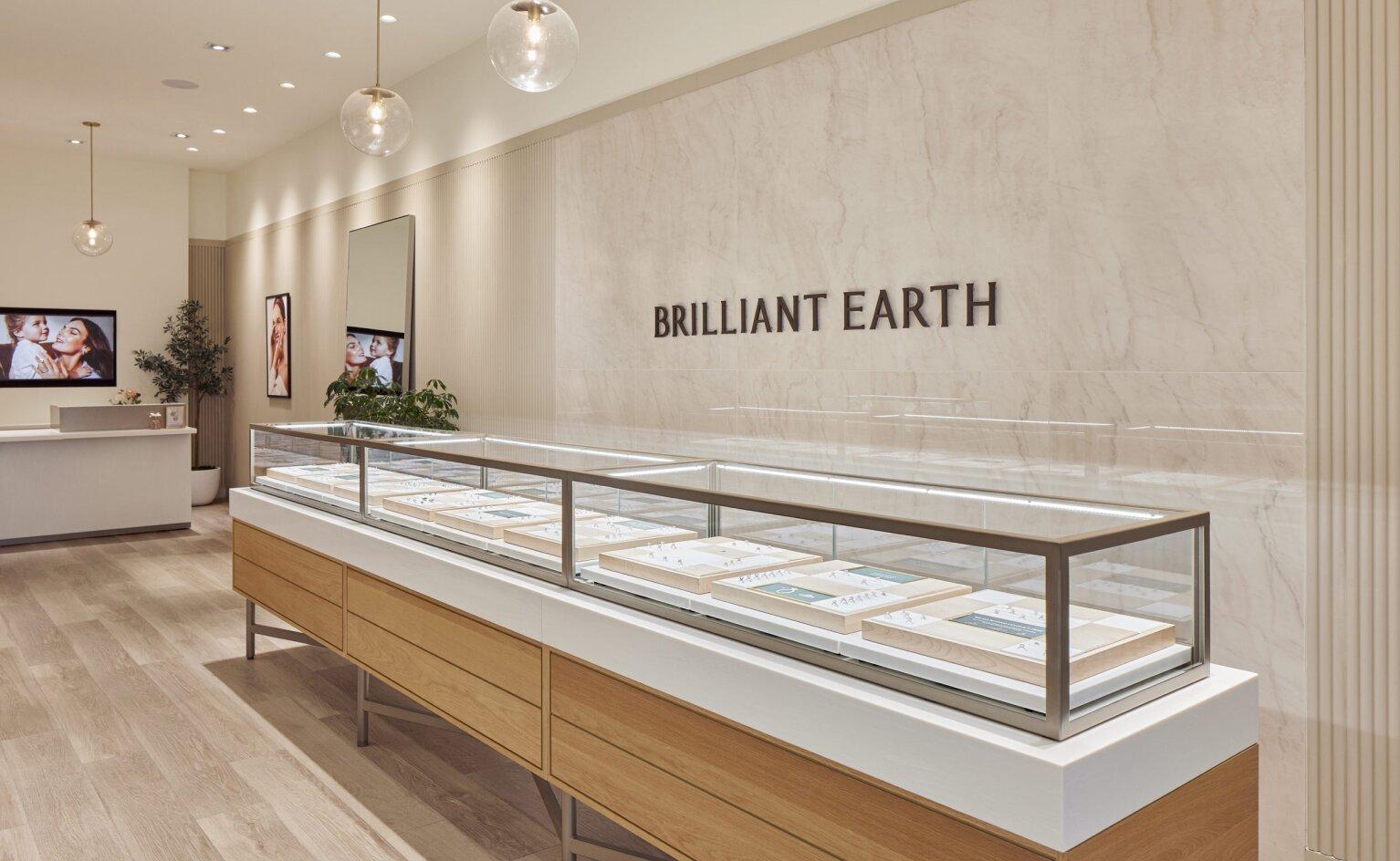 Brilliant Earth showroom located in Brooklyn, New York.