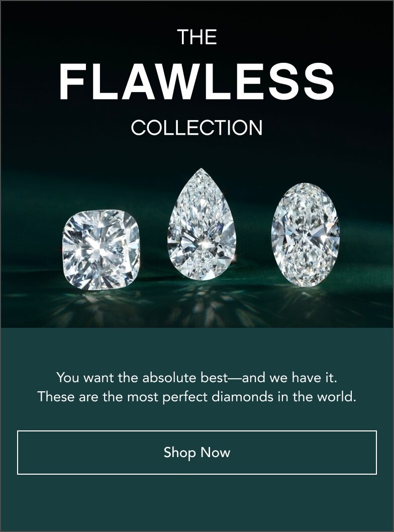 Loose diamonds from the Flawless Collection