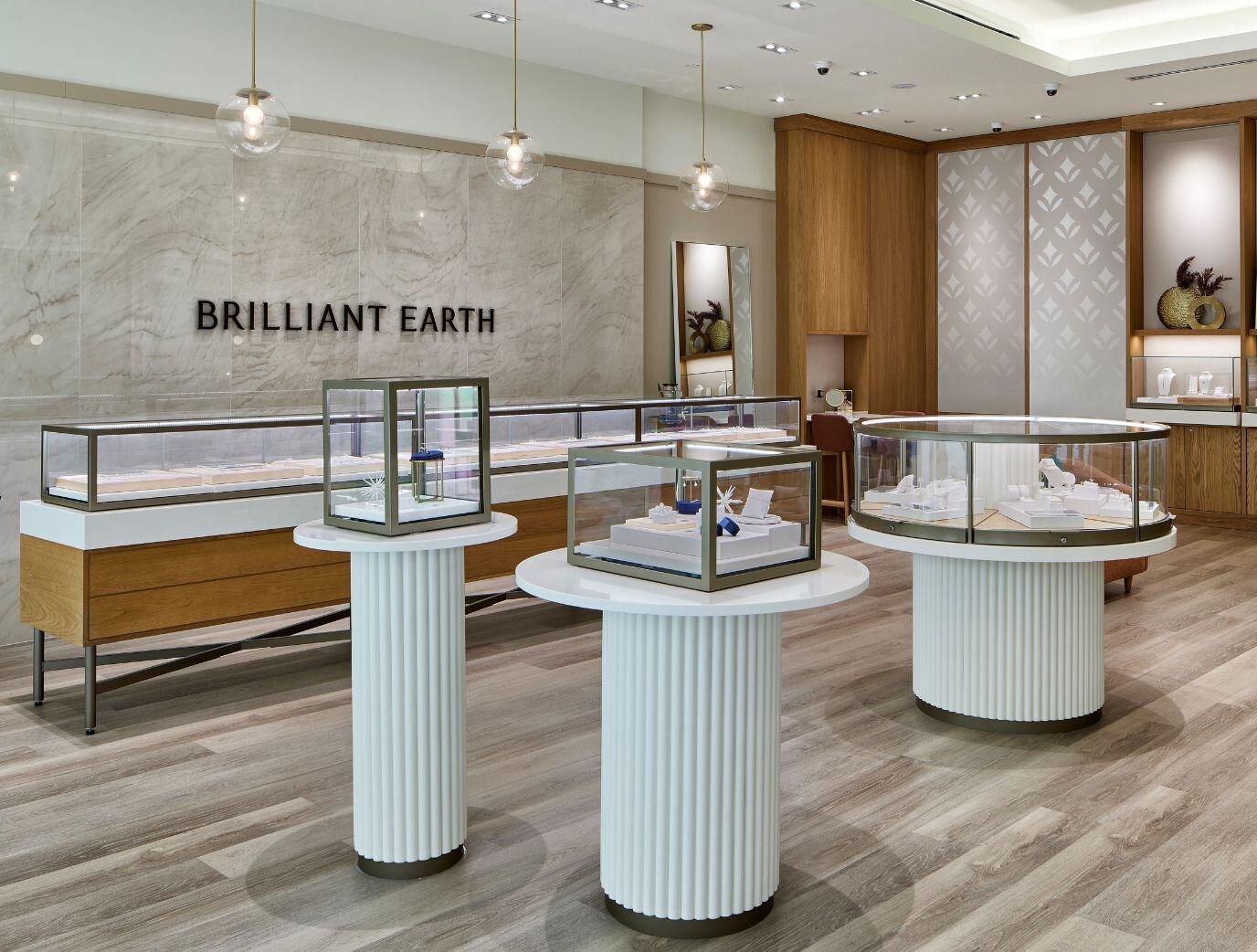 Brilliant Earth showroom located in King of Prussia, Pennslyvania.