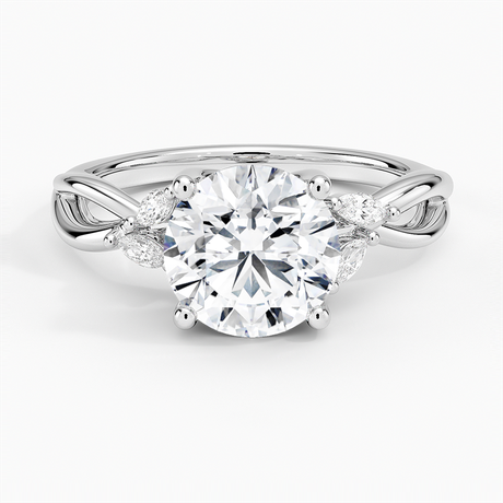 Vine Diamond Engagement Ring - Willow