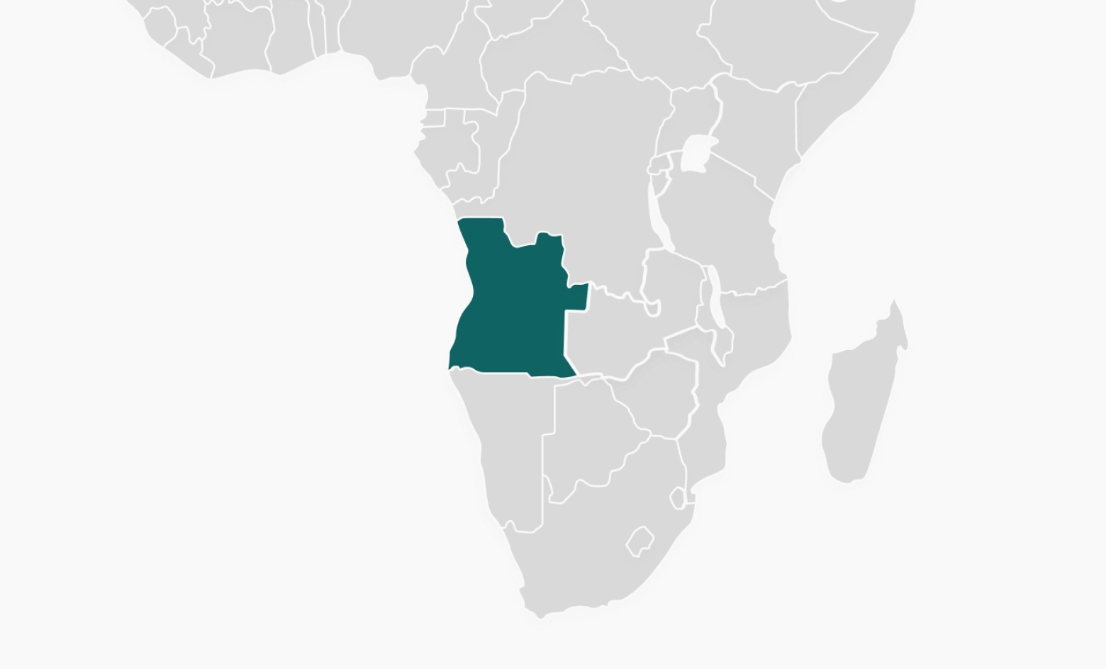 Map of Angola