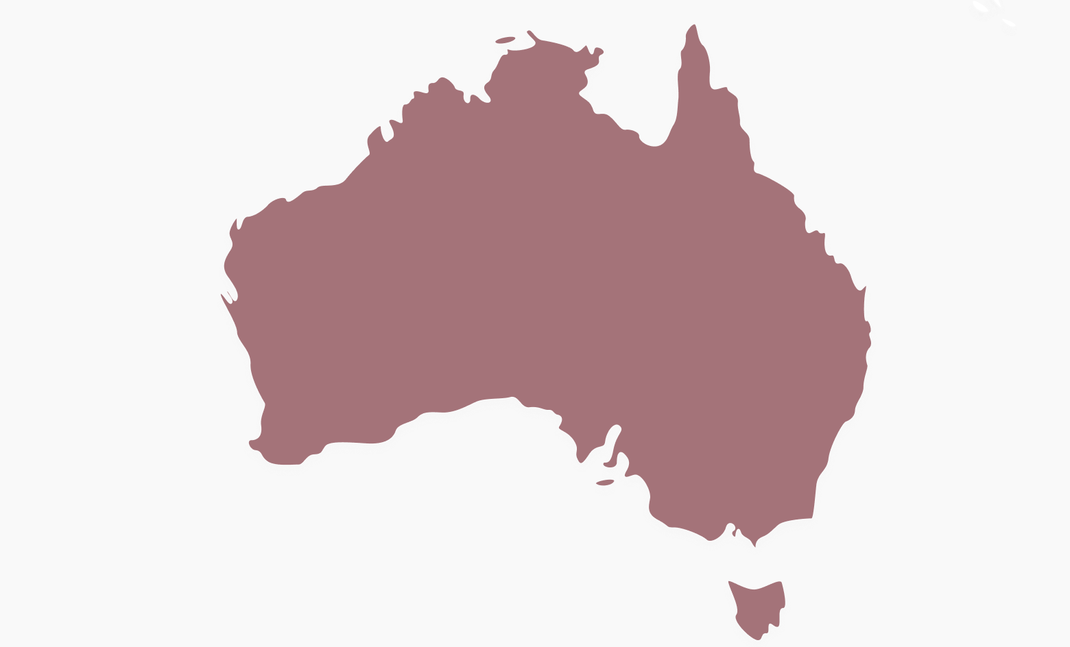 Map of Australia