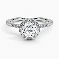 Halo Diamond Ring